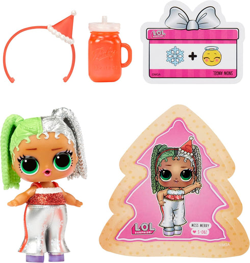 L.O.L. Surprise! Holiday Surprise!- Miss Merry- with Collectible Doll, 8 Surprises, Holiday Theme, Collectible Dolls, Limited Edition- Great gift ...