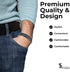 Smarter LifeStyle Stylish DAD Bracelet for Men - Wide Link Surgical Grade Steel Adjustable Bracelet for DAD, Mens Jewelry, Mens Bracelets Father's...