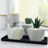ZAPPOWARE Silicone Kitchen Sink Caddy Sponge Holder 12"x4.7", Black - Bathroom Vanity Tray Organizer, Soap Tray for Dish Scrubber, Soap Dispenser...