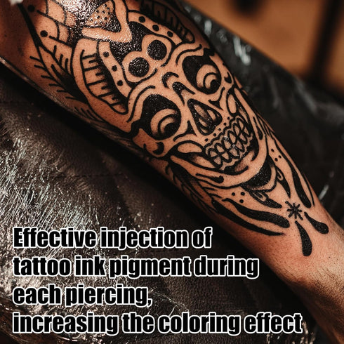 Tattoo Ink 8 oz/Bottle Black Supplies Permanent - Tattoo Ink Black for Art Tattoo - Super Black | YMTID-240-1...