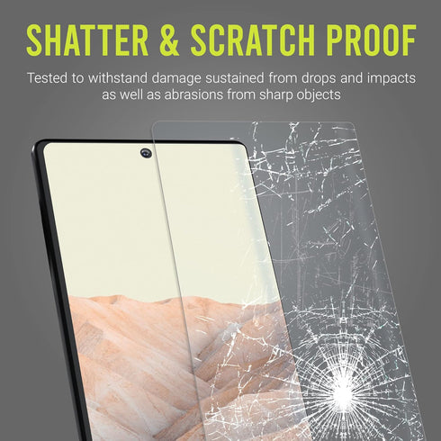 3 Pack 6.4” TPU Film Screen Protector for Google Pixel 6, Flexible, Self-Healing, Scratch-Resistant, Oil-Resistance, Easy Installation, Complete A...