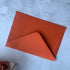 25 PCS A7 Burnt Orange Envelopes,5.35 x 7.7 inches, Perfect for 5x7 Weddings Invitation Cards,Birthday Greeting RSVP Invite,Photos...