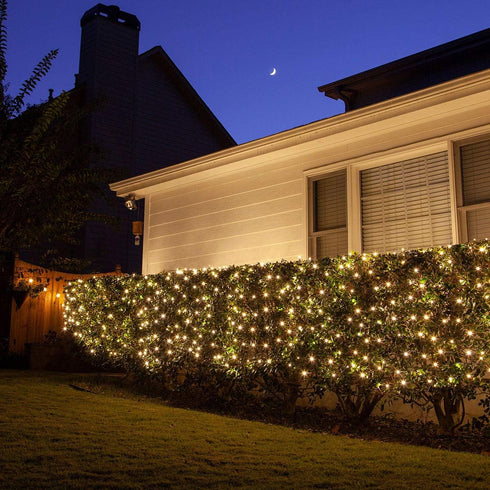 Lighting EVER Plug in Fairy Lights with Switch 66 ft 200 LED String Lights, Warm White Copper Wire Lights Waterproof Indoor Outdoor Decorative Fai...
