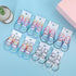 96PCS Hoop Earrings Finding, Round Hypoallergenic Earring Hoops, Multicolor Stainless Steel Open Beading Hoop, for Women's Jewelry Making, DIY Ear...