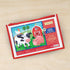 Mudpuppy On the Farm Pouch Puzzle – 12 Pieces, 14” x 11”, Great for Kids Ages 2-4 – Travel-Friendly, Reusable, Zippered Pouch, 1 EA...