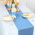 ShinyBeauty Baby Blue Sequin Table Runner 13''x108'' - Light Blue Kitchen Linen for Party, Thanksgiving, Baby Shower - Glitter, 108 Inches Long...