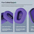 Fabric Replacement Ear Pads for Logitech G733 Gaming Headset, Also Fit Logitech G335 Wireless Headphone, EarPads Accessories with Soft Mesh Fabric...