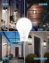 GU24 Dusk to Dawn Outdoor Light Bulbs,Light Sensor A19 LED Bulbs,Photocell Sensor, Automatic On/Off for Indoor/Outdoor Security Lighting,10-Watt(9...