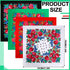4 Pcs Russian Ethnic Scarf Square Hair Head Scarves Printed Polyester Flower Neck Scarf Women Square Scarf Head Scarf for Women Girls...