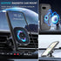 for Google Pixel 8a Case with Screen Protector + Camera Lens Protector,Heavy Duty Shockproof Full Body Protective Cover Built in Rotatable Metal R...