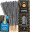 Copal Incense Sticks Smudge Kit (70 pcs) — 100% Pure Long Burning White Copal Resin Day of The Dead Incense from Mexico...