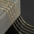 YOUBEIYEE 16.4 Feet 18K Gold Plated Brass Chain Roll Flat Paperclip Chain for Jewelry Making Handmade Women Necklace Bracelet DIY Jewelry Findings...