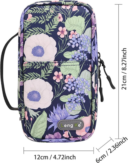BOMKEE Insulin Cooler Travel Case, Insulin and Syringe Case Insulated Pouch Organizer Insulin Carrying Case Travel Bag with 2 Ice Pack for Insulin...