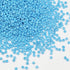 Opaque Light Blue Color Loose Seed Beads About 4000pcs in Box 8/0 Glass Craft Seed Beads for Jewelry Making, Hole 0.7mm (Light Blue)...