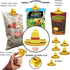 Sombrero Chip Clips, 6 Set Bag Clips, Tight Food Saver, Snack Bag Sealer, Air Tight Seal Grip for Food Storage, Chip Clip Bag Clip Food Clips, Fun...