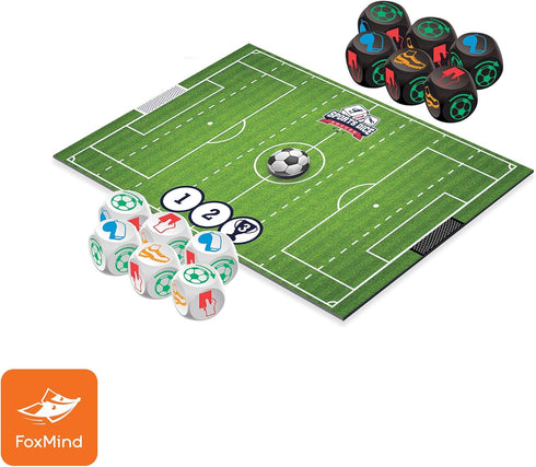 FoxMind Games: Sports Dice, Soccer, Kick it out of The stadium, Easy to Learn, Fun to Play, Up to 4 Players, for Ages 7 and up...