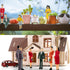 70PCS People Figurines Mini Trains Architectural 1:25 1:50 1:75 1:87 Scale People Painted Figures Plastic People Small Dollhouse People Standing a...