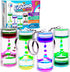 YoYa Toys Liquimo To Go Toys for Kids - Set of 4 Liquid Motion Bubbler Keychains - Liquid Timer for Play, Calming Toy for Kids, Fidget Keychain, S...