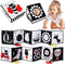 Black and White Baby Toys - High Contrast Baby Toys for Newborn Infant Montessori Sensory Toys 0-3 Months developmental toys Tummy Time Toys 6 7 8...