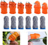 E-TING 12 Pcs Gardening Silicone Thumb Knife Harvesting Tool Finger Plant Fruit Picking Knives Separator Garden Tool...