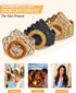 Hercicy 3 Pcs Rattan Straw Woven Belt Bohemian Waist Rope Braid Belts for Women, Trendy Boho Ladies Skinny Dress Belt Multicolor...