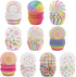 600pcs Rainbow Mini Cupcake Paper Liners, Colorful Baking Cups Muffin Paper Case Cupcakes Wrappers for Baby Shower, Cake Chocolate Candy Wrap Maki...