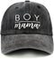 Women's Embroidered Baseball Cap Boy Mama Mom Gift Vintage Distressed Dad Hat...