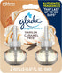 Glade PlugIns Refills Air Freshener, Scented and Essential Oils for Home and Bathroom, Vanilla Caramel Twist, 1.34 Fl Oz, 2 Count...