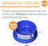 K&H Pet Products Coolin' Pet Bowl Cooling Dog Bowl Pet Water Dish for Large Medium Small Breed Dogs & Cats, Indoor/Outdoor Insulated Ice Cold Dog ...