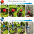 Drip irrigation emitters, 150+30Pcs/set drip irrigation parts for garden watering system, Adjustable nozzle drip irrigation spray nozzle? Used in ...