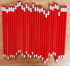 25pcs Checking Pencils advertising pencil Erasable Pre-Sharpened #2 HB with Eraser (Red)...