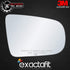 exactafit 8164R Passenger Side Mirror Glass Replacement Repair Compatible With 2001 2002 2003 2004 2005 Pontiac Aztek...