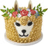 DecoSet® Pet Creations Cake Topper, Adorable 5 Piece Animal Cake Decoration For Birthdays And Celebrations - Cat, Dog, Rabbit, Llama, Sheep...
