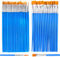AROIC Paint Brushes Set,110 pcs Nylon Hair Brushes for Acrylic Oil Watercolor Artist Professional Painting Kits...