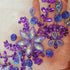 Pure Handmade 10x42cm Bright Crystal Patches Sew-on Rhinestones Applique Aesigns with Stones Sequins Beads DIY for Wedding Dress Decor Accessory B...