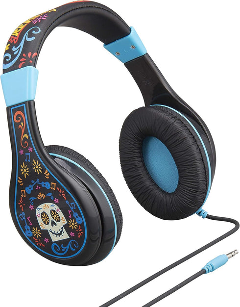 Kids Headphones for Kids Coco Adjustable Stereo Tangle-Free 3.5mm Jack Wired Cord Over Ear Headset for Children Parental Volume Control Kid Friend...