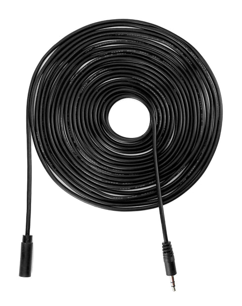 QWORK 3.5mm Audio Extension Cable - 20ft (6m) TRS Female to Male for Headphones, Microphones - Professional Grade - Clear Audio Signal...