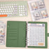 100 Envelopes Money Saving Challenge Binder, A5 Budget Binder with Cash Envelopes, Savings Challenges Book to Save $500, 5,050, 10,000 Budget Plan...