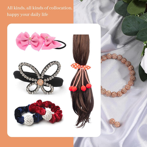 Hicarer 120 Pcs Rhinestone Beads for Bracelets Pen Making 10mm Shiny Crystal Diamond Clay Disco Ball Polymer Round Bead Bulk for Crafting Jewelry ...