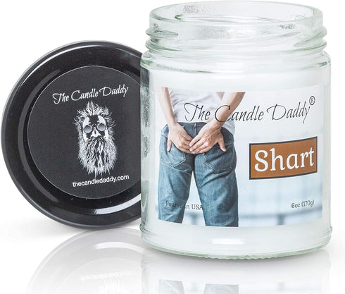 Shart - Terrible Near Turd Scented Melt- Maximum Scent - Funny 6 oz Jar Candle- 40 Hour Burn time Hilarious Prank Gag Gift for Him Her Best Friend...