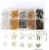 Allazone Earring Making Kit, 1479 PCS Earring Making Supplies Kit with Pliers, Earring Hooks, Earring Findings, Earring Posts, Earring Backs, Jump...