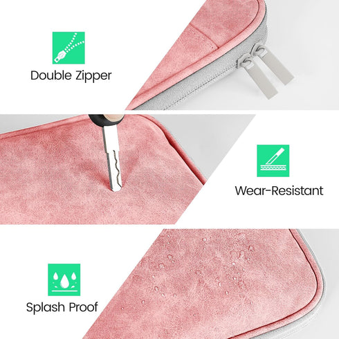 DTTO 9-11 Inch Tablet Sleeve Bag for New 11-in iPad Air M2/iPad Pro M4, 10.9" iPad 10th Gen & iPad Air 5/4th, 10.2" iPad 9/8/7th, 11" Galaxy Tab A...
