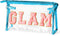Preppy Patch Cosmetic Bag - Summer GLAM Chenille Varsity Letter Toiletry Bag Transparent PVC Zipper Makeup Bag Waterproof Portable Travel Beach Ba...