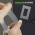 ENERLITES Grey Screwless Decorator Wall Plate Child Safe Outlet, Size 1-Gang 4.68" H x 2.93" L Switch Cover, Unbreakable Polycarbonate Thermoplast...