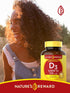 Nature's Reward Vitamin D3-5000 IU - 360 Softgels - Non-GMO & Gluten Free Supplement...