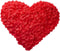 Artificial Silk Rose Petals for Romantic Night, Wedding, Party, Anniversary Flower Decorations (Red, 3000 PCS)...