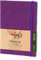 Pentalic 6" x 8" Pocket Sketchbook Traveler Journal, 160 Pages, Purple...