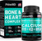 PrimeMD 4-in-1 Calcium Supplements for Women & Men - Calcium 600mg with Vitamin D3 K2 B12 5000 IU Supplement for Heart, Bone & Body Defenses - Glu...