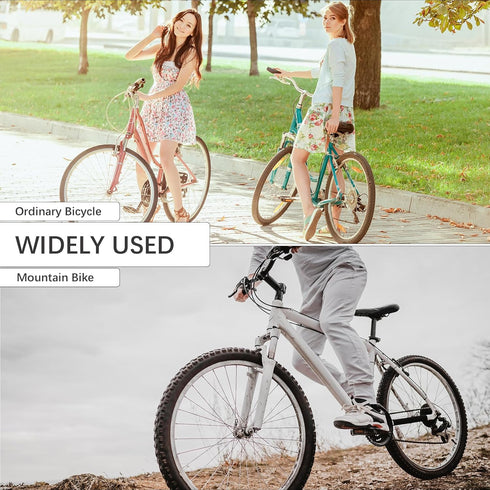 2Pcs Bike Spoke Wrench, Adjustment 8 Way Bicycle Wheel Spoke Tool for Bike Repair Truing and Repairing Cycling Wheels Wider Size Selection Anti-Sk...