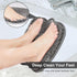 HONYIN Foot Scrubber for Use in Shower, XL Size Larger Shower Foot Scrubber Mat with Non-Slip Suction Cups- Cleans, Exfoliates & Massages Your Fee...